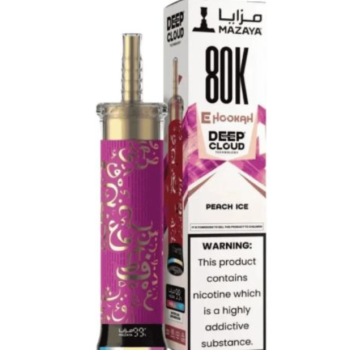 Mazaya E-Hookah 80K Disposable Vape Kit - Price $25.99